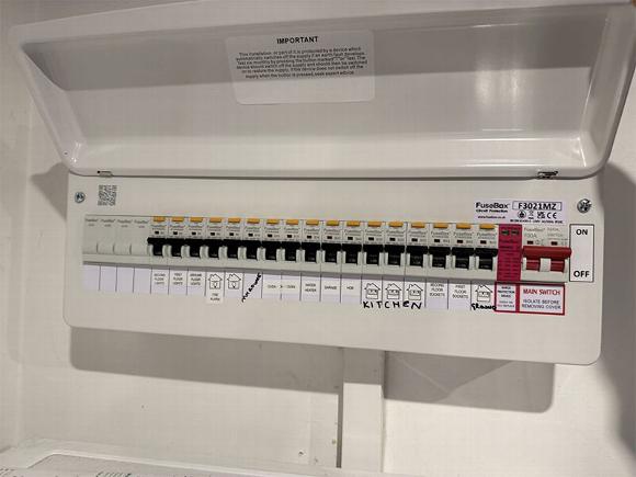 larger consumer unit