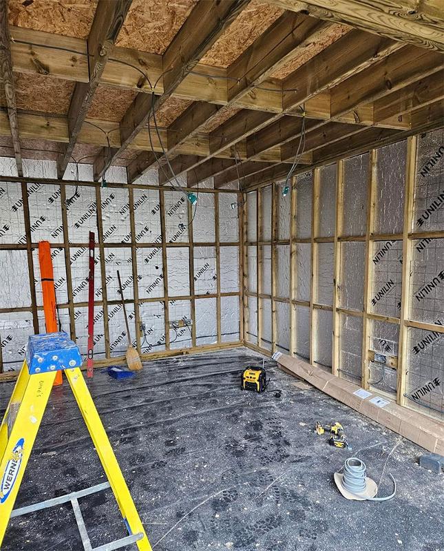 Extension complete electrical wiring